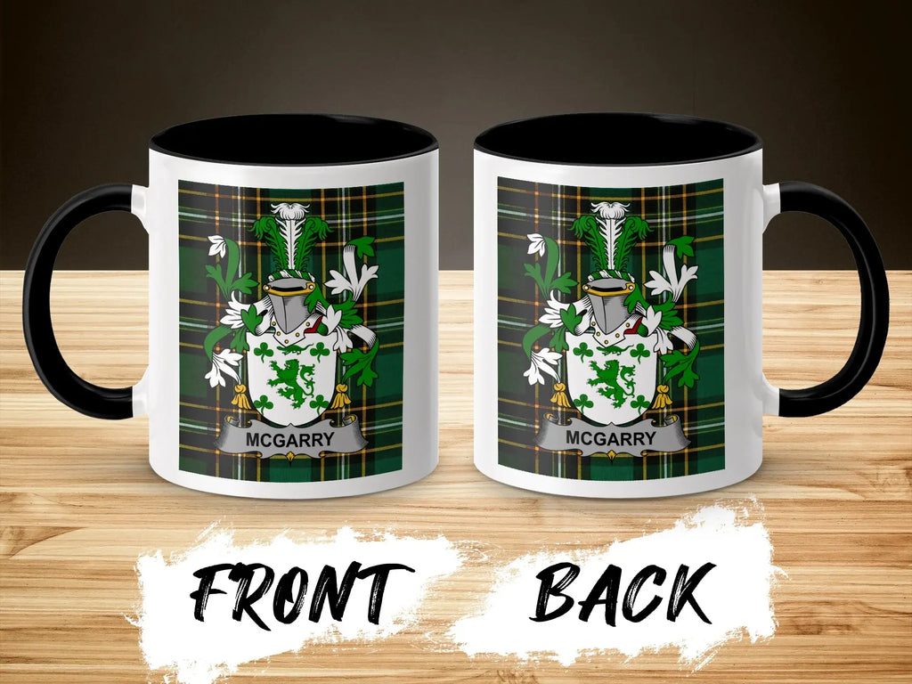 McGarry Irish National Tartan ceramic accent mug