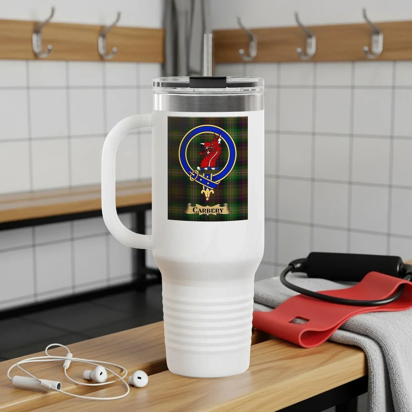 Clan Crest Travel Mug with Clan Insignia Product