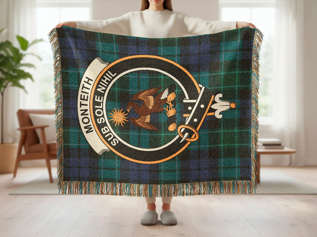 Monteith Sub Sole Nihil Tartan Blanket Decor