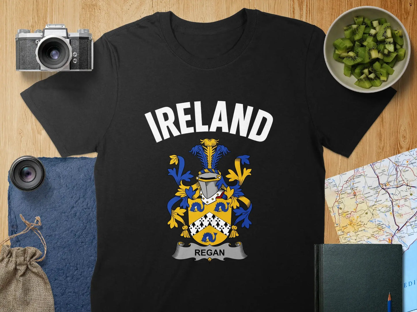 Ireland Family Crest Regan Proud Heritage T-Shirt