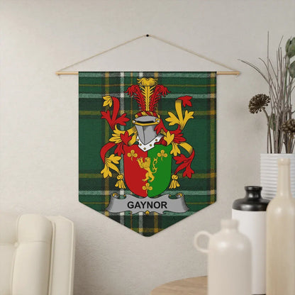Family Crest Shields Green Gray Wall Hanging product