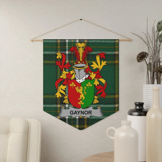 Family Crest Shields Green Gray Wall Hanging product