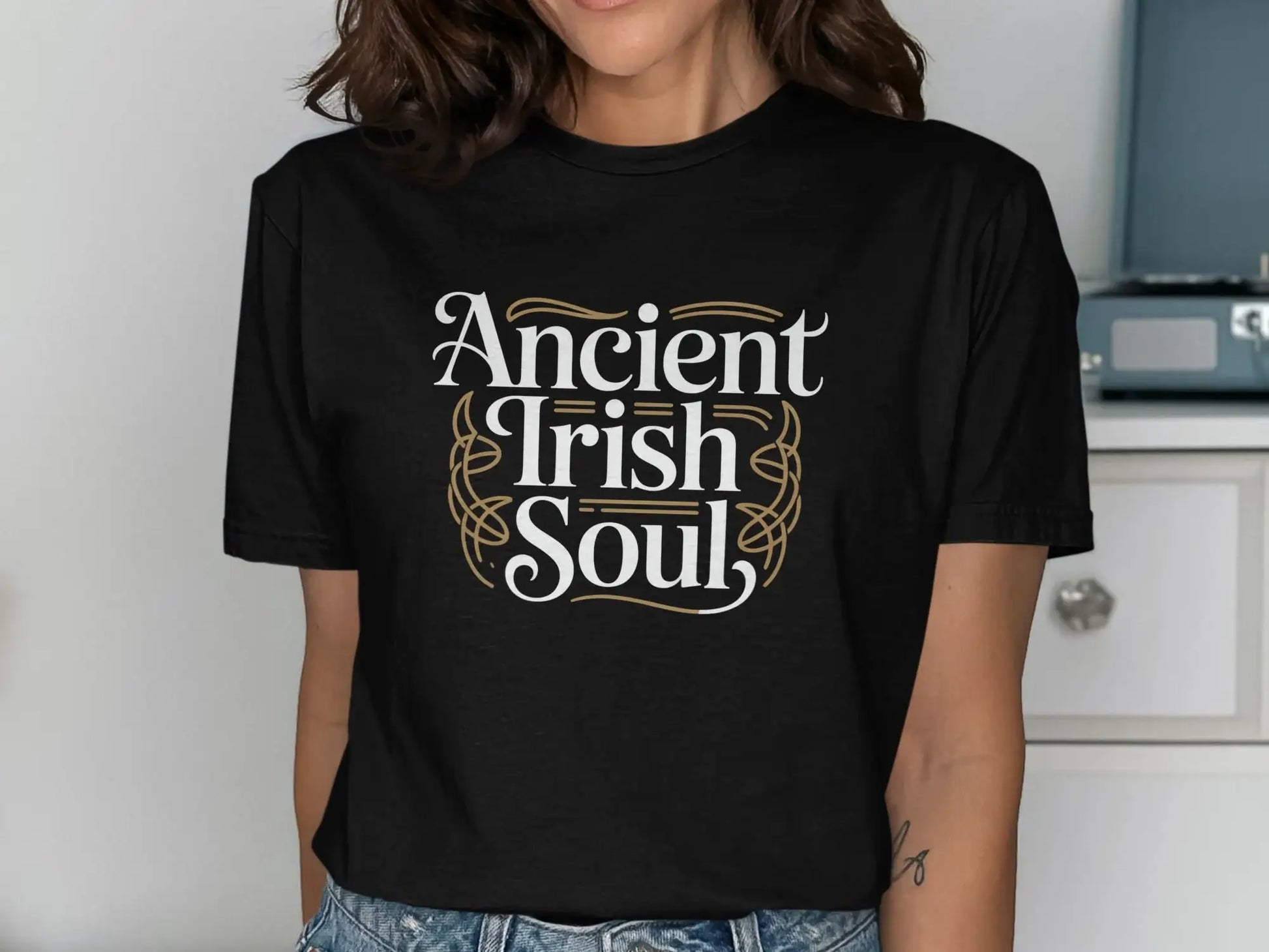 Ancient Irish Soul Shirt with Unique Design