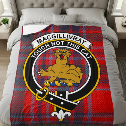 Touch Not This Cat Emblem Blanket product