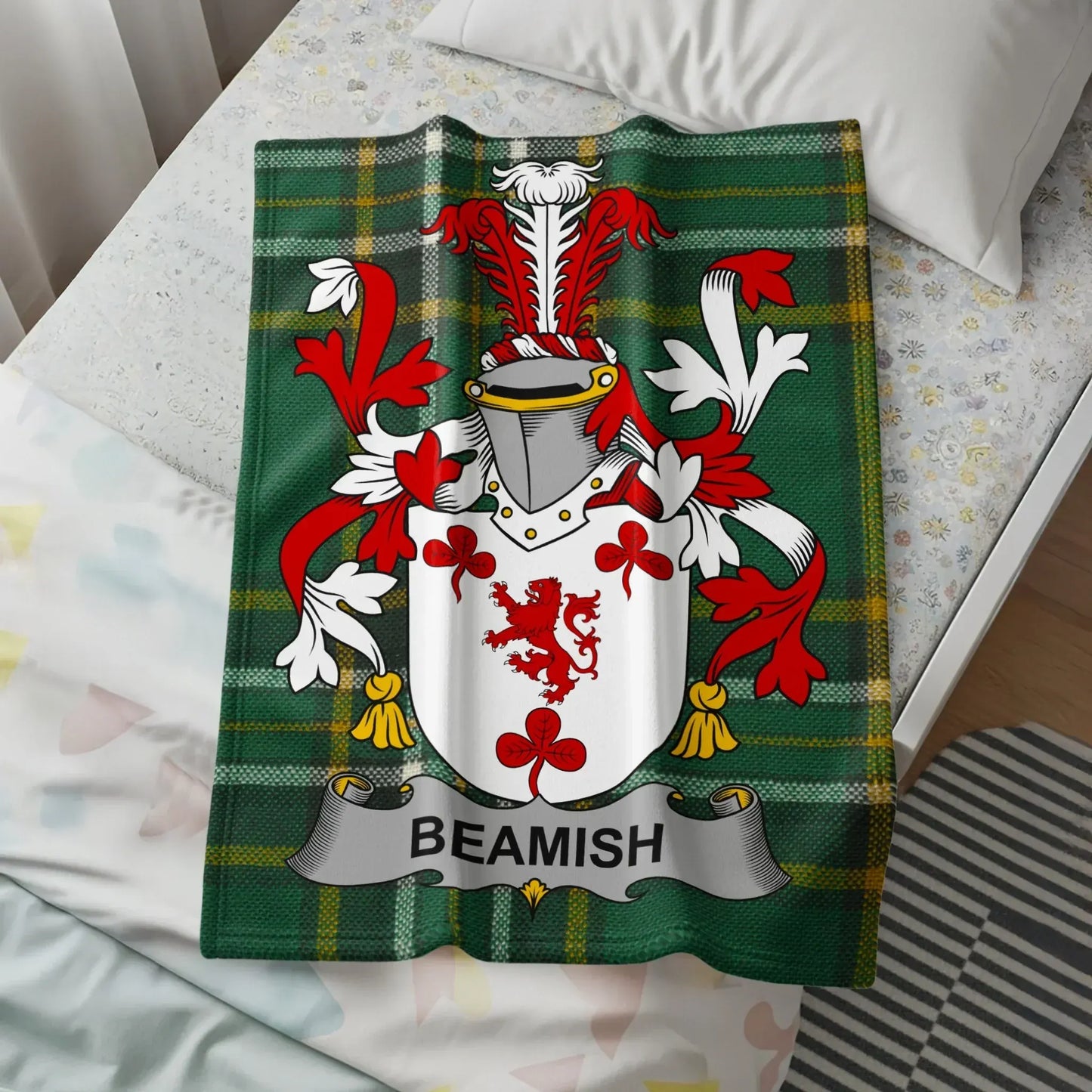 Beamish Family Crest Plaid Blanket product