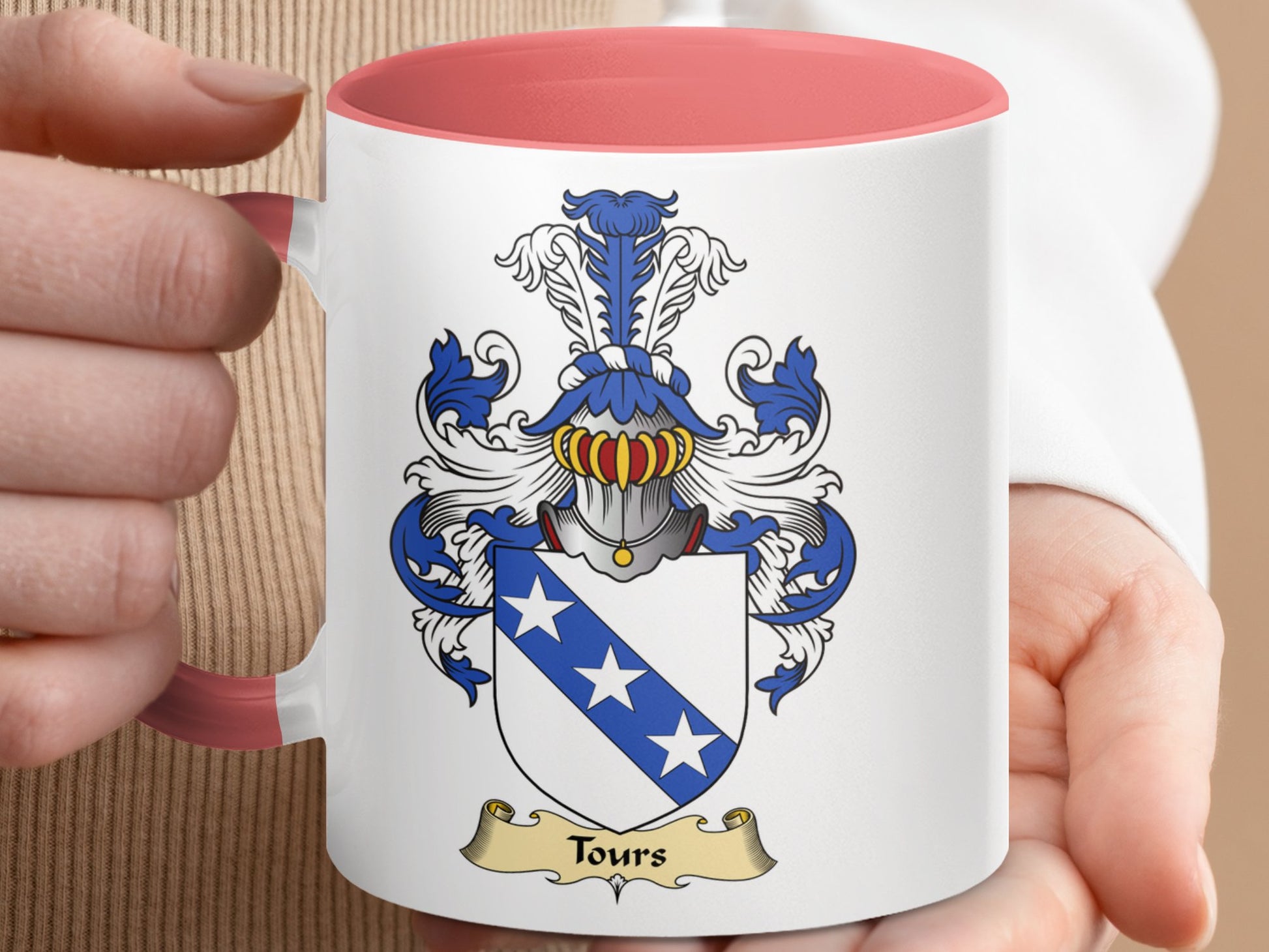 Clan Tours Scottish Coat of Arms Mug - Living Stone Gifts