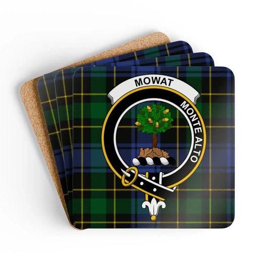Clan Mowat Monte Alto Tartan Coaster Set product