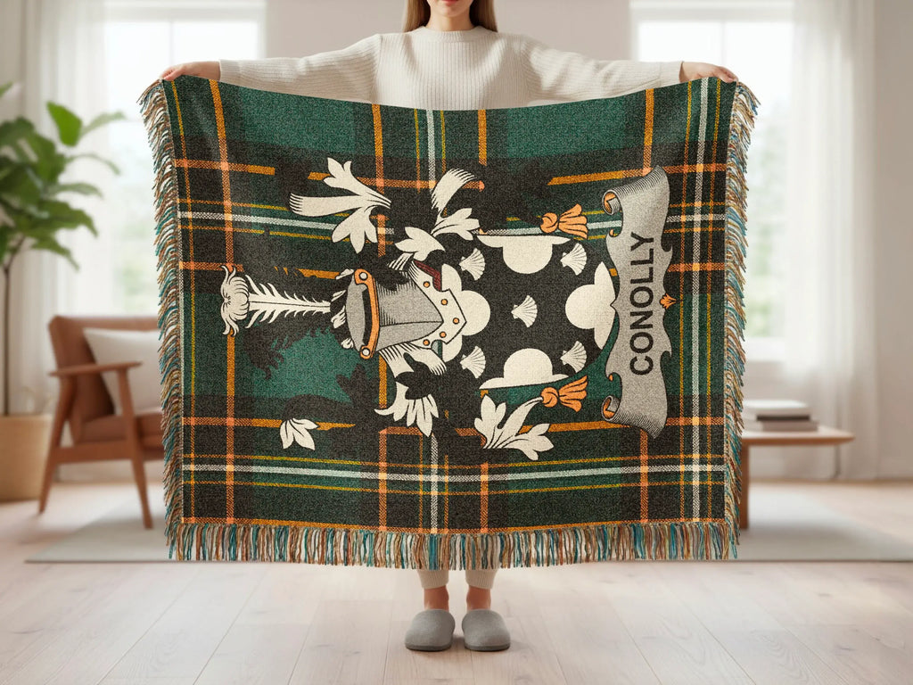 Conolly Crest Plaid Throw Blanket product type