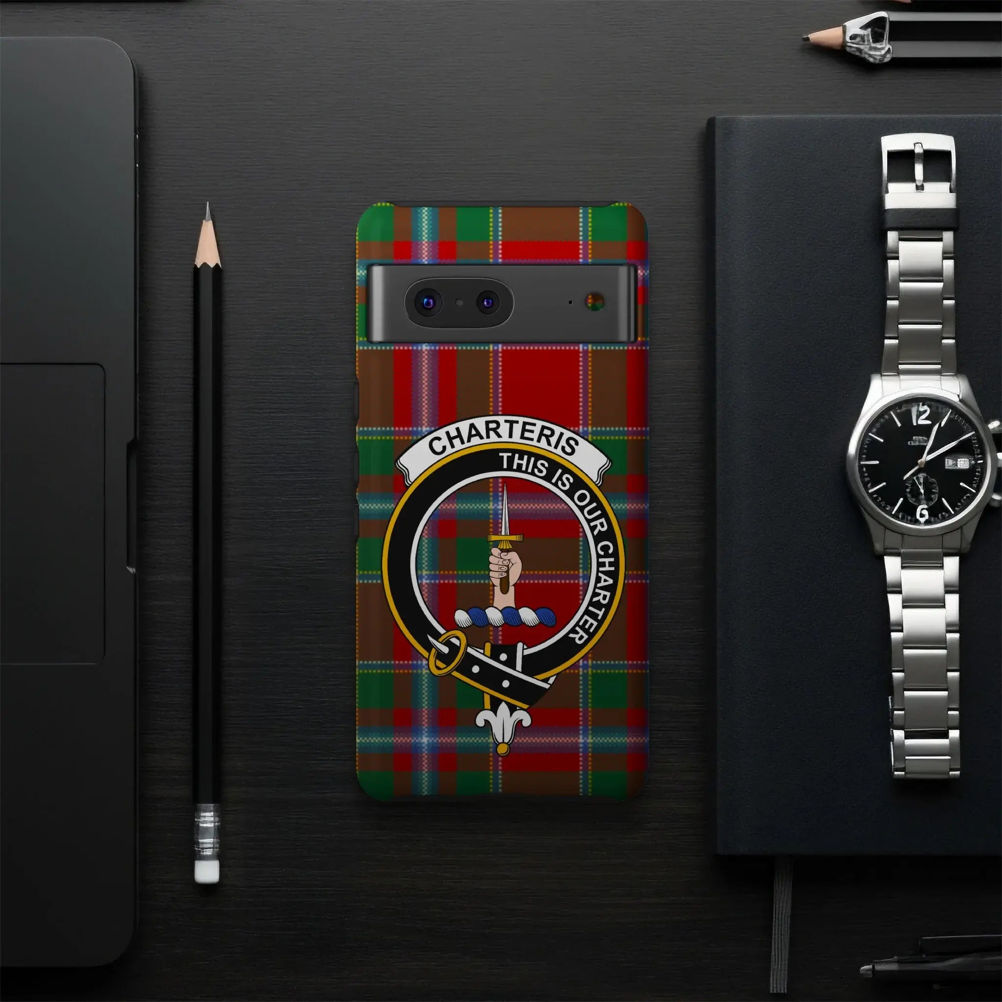 Charteris This Is Our Charter Tartan Phone Case
