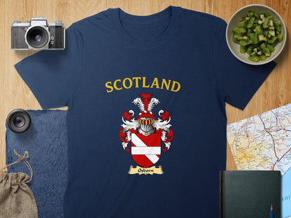 Scotland Family Crest Graphic Tee Shirt product