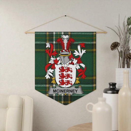 Custom Family Crest Wall Hanging Banner product type