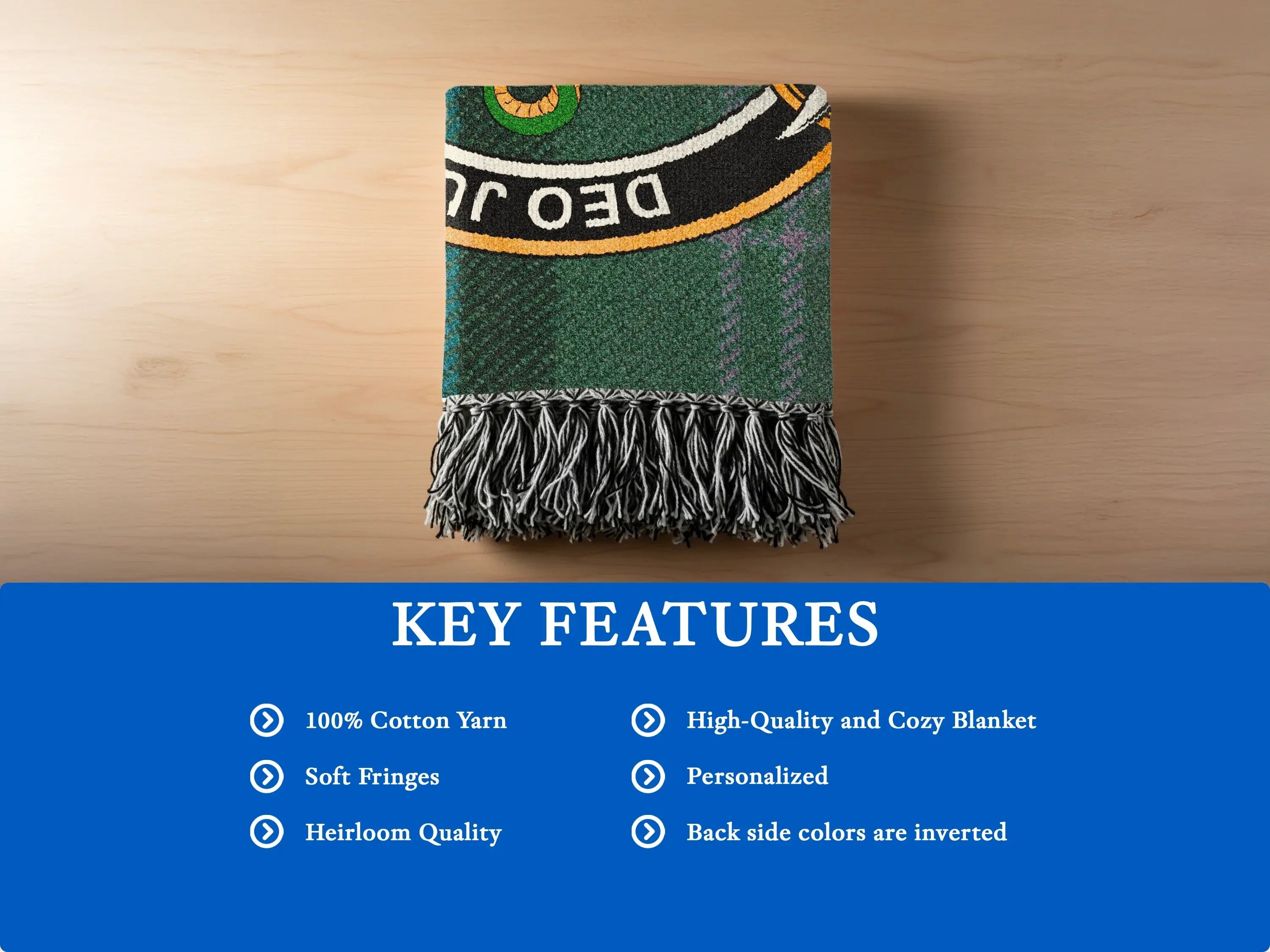 Personalized High-Quality and Cozy Blanket
