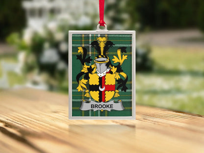 Personalized Brooke Family Crest Hanging Decor product type