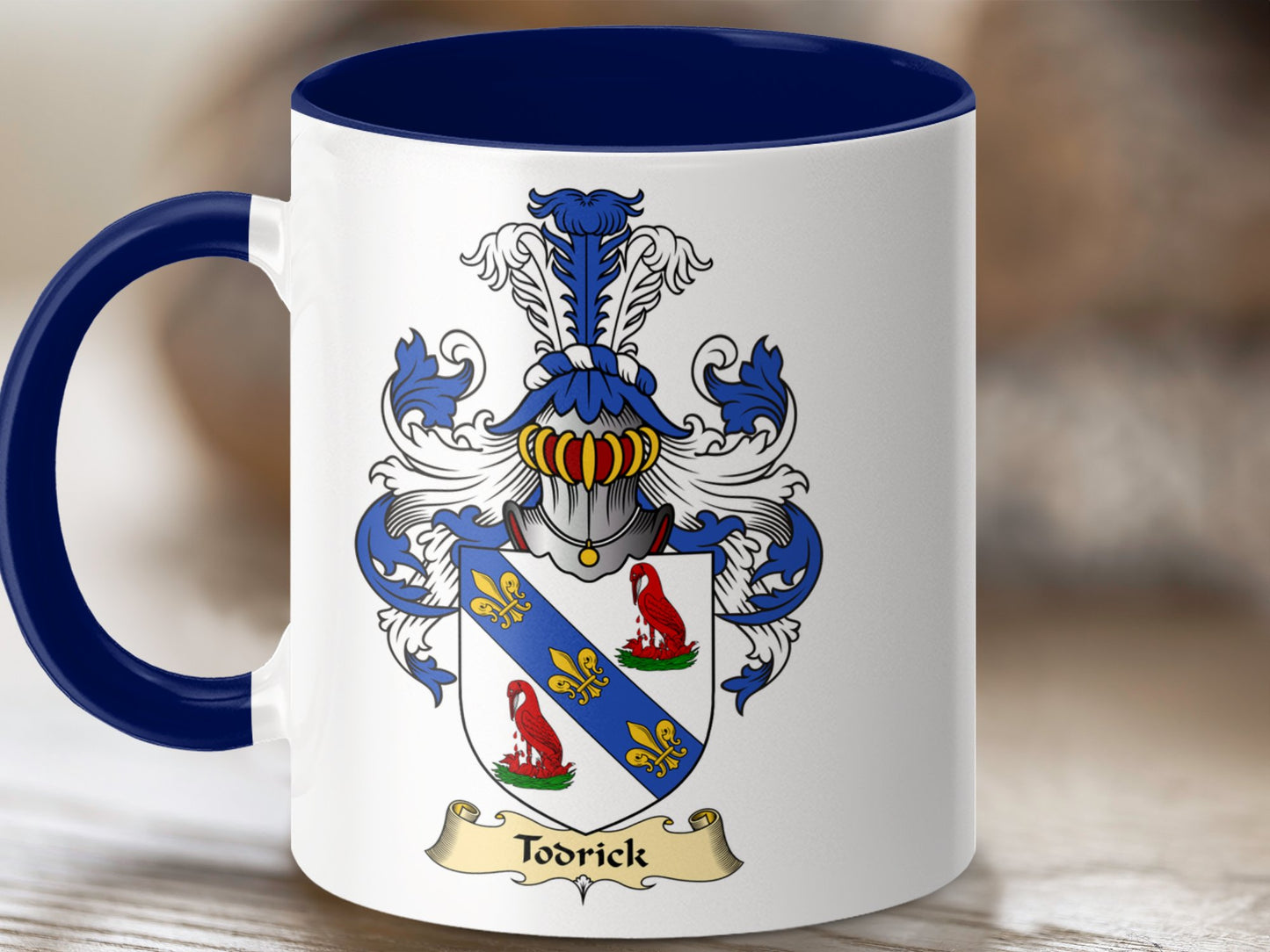 Todrick Clan Scottish Coat of Arms Mug - Living Stone Gifts