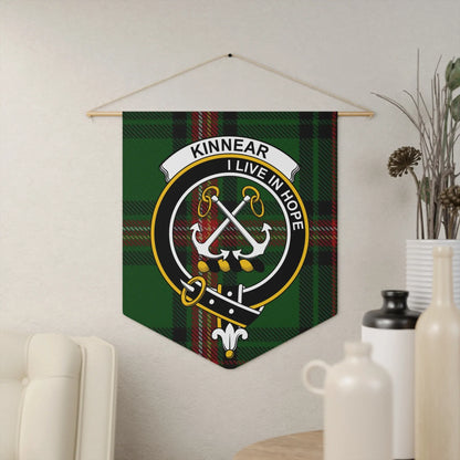 Live in Hope Kinnear Crest Wall Hanging product