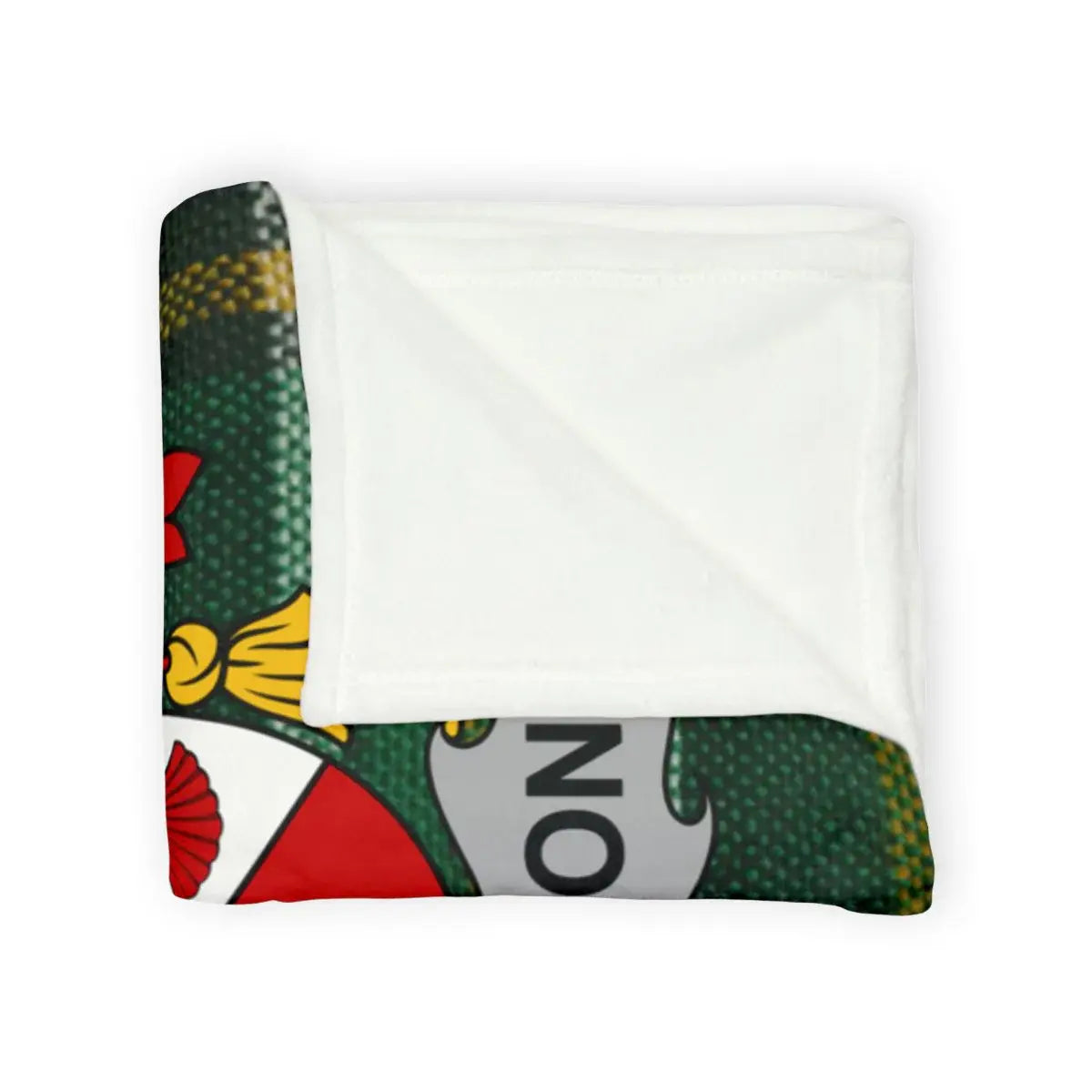 Manchester United Logo Print Fleece Blanket product