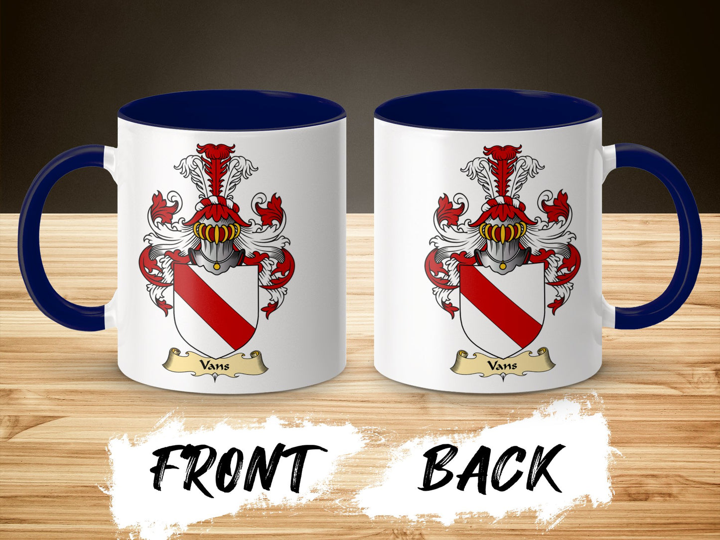 Vans Scottish Coat of Arms Mug - Living Stone Gifts