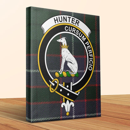 Hunter Cursum Perficio Tartan Dog Wall Art home decor product