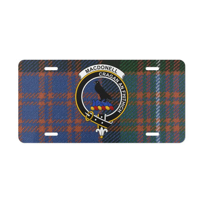 Macdonell Cragan An Fhithich Tartan License Plate product