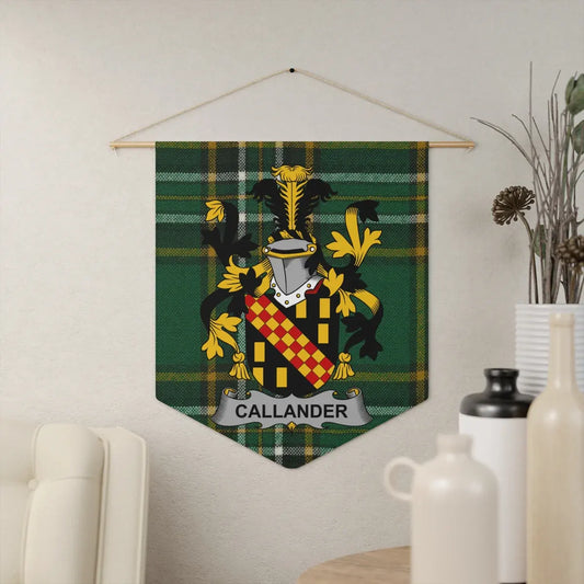 Callander Family Crest Plaid Wall Hanging product type