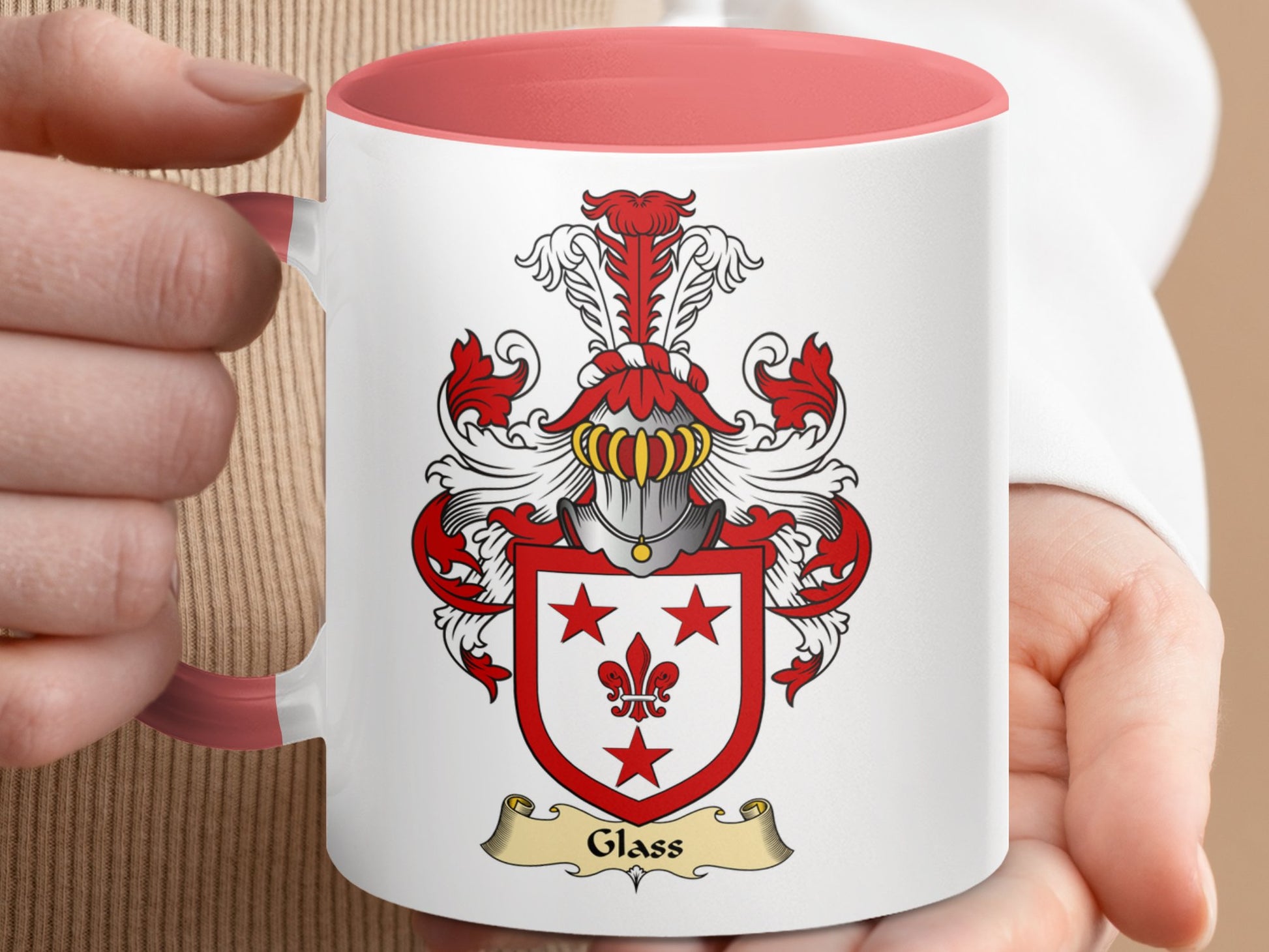 Clan Glass Scottish Clan Accent Coffee Mug - Living Stone Gifts