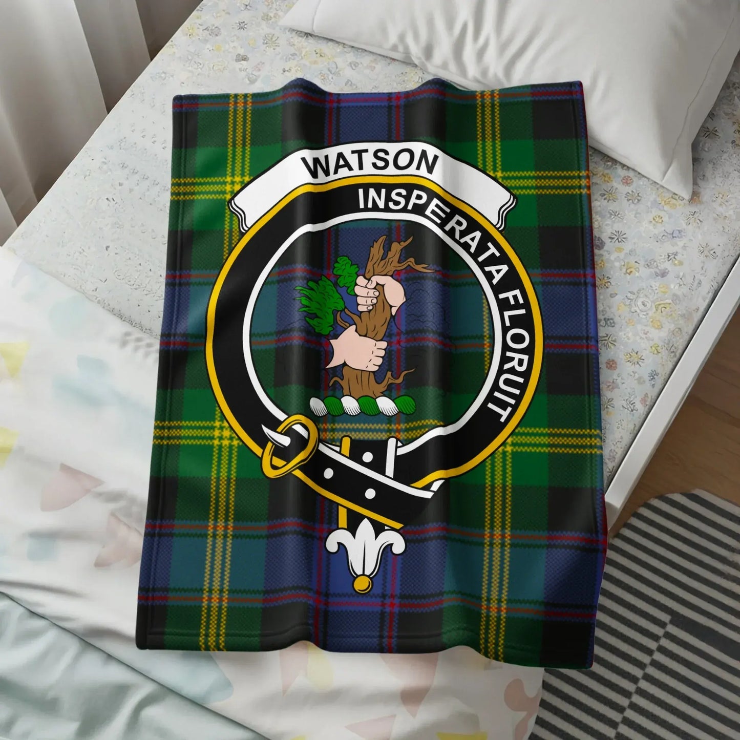 Watson Insperata Floruit Tartan Blanket product