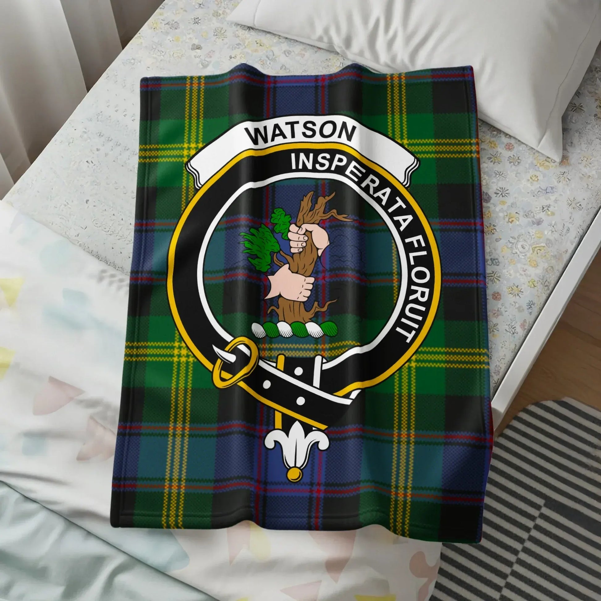 Watson Insperata Floruit Tartan Blanket product