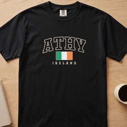Athy Ireland T-shirt in Black