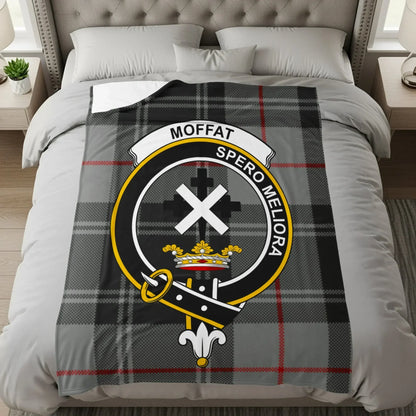 Moffat Spero Meliora Crest Plaid Bed Blanket product