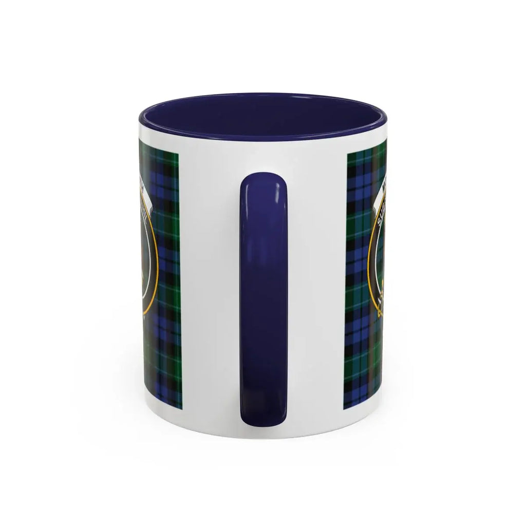 Classic Tartan Pattern Ceramic Mug for Daily Use