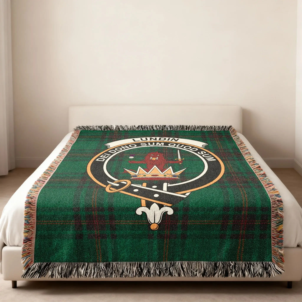 Lundin De Dono Sum Quod Sum Crest Blanket