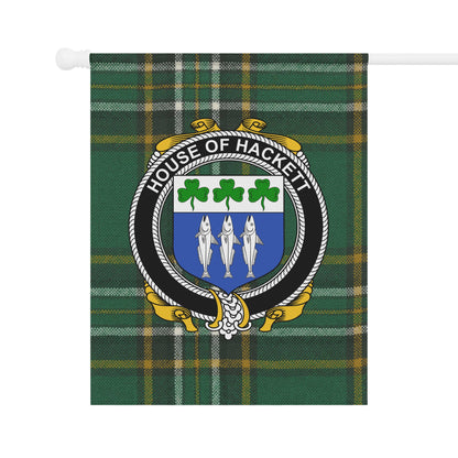 House of Hackett Family Crest Plaid Pattern product