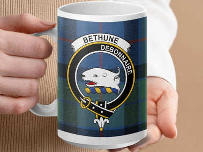 Bethune Debonnaire Crest Design Mug product type