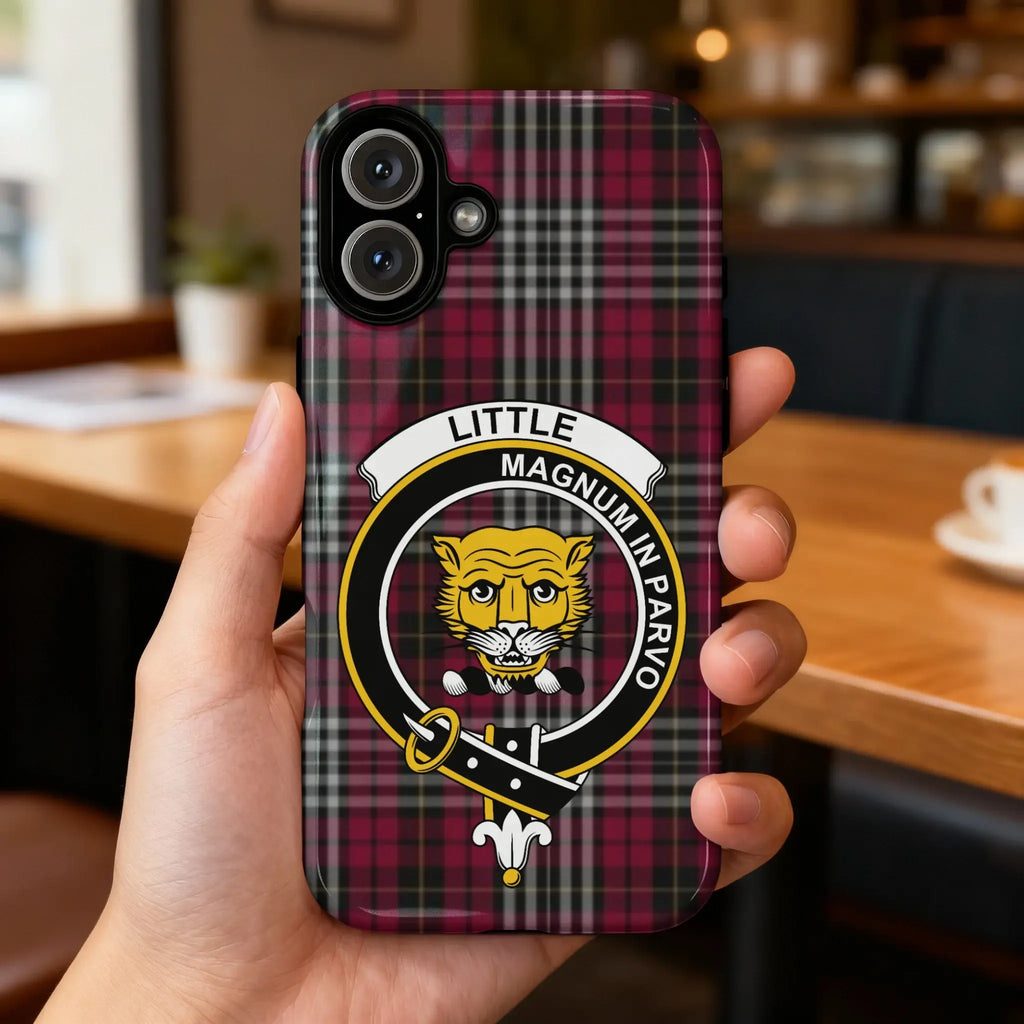 Tartan Plaid Shield Design Phone Case for Protection