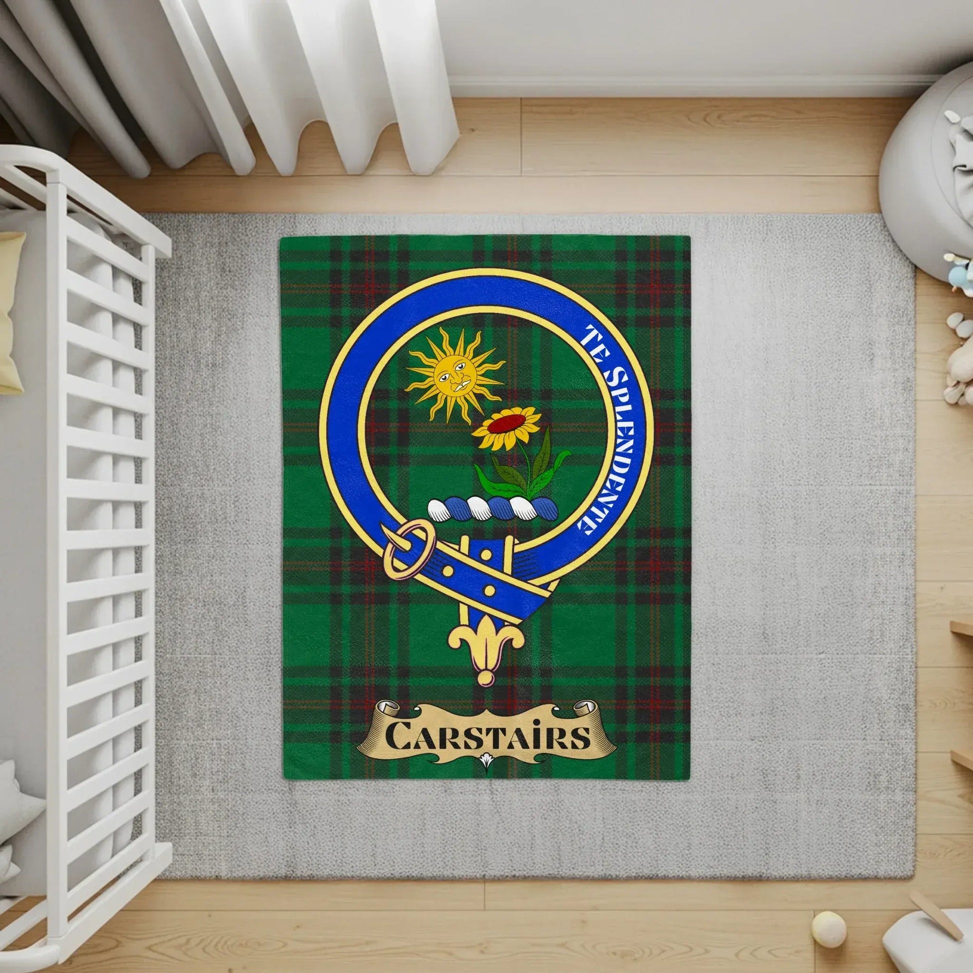 Vibrant and Intricately Designed Carstairs Crest product type