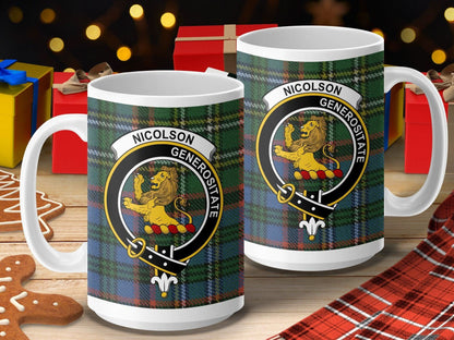 Nicolson Generositate Clan Tartan Coffee Mug product