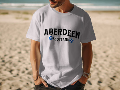 Celebrate Aberdeen and Scotland Heritage T-Shirt - Living Stone Gifts