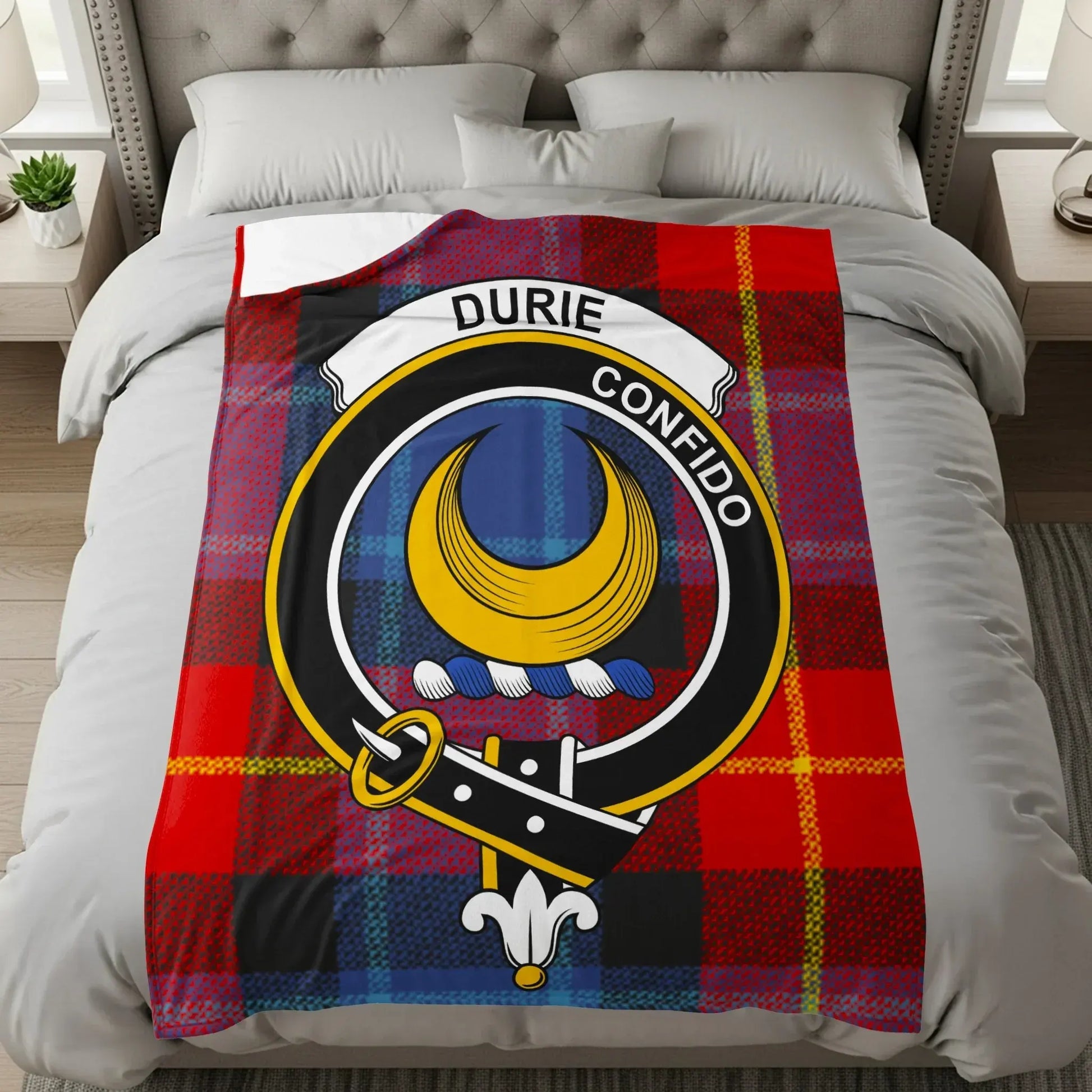 Durie Confido Tartan Plaid Pattern Bedding product