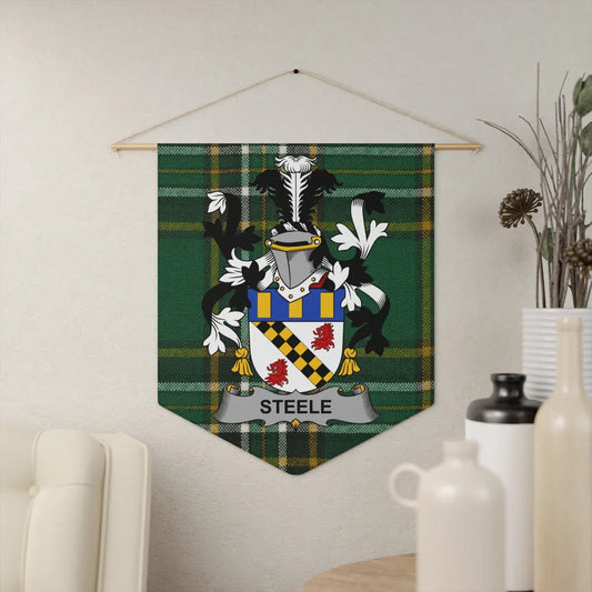 Family Crest Wall Hanging Decor Steele Product
