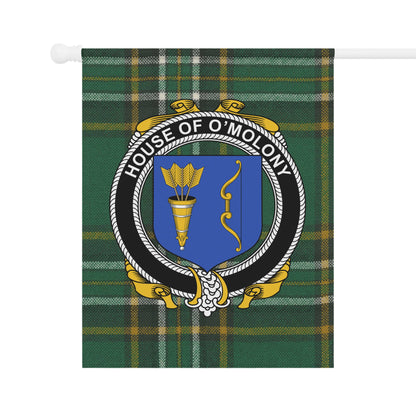 House of O'Molony Crest Tartans Checkered Flag
