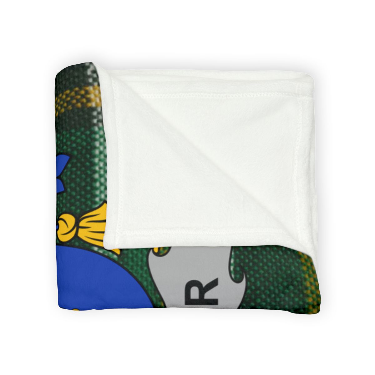 Colorful graphic patterned cozy warm blanket product