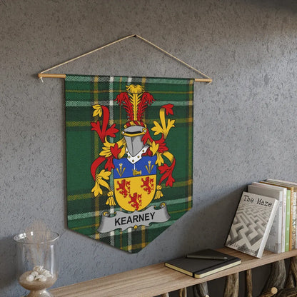 Personalized Kearney Family Crest Wall Hanging product