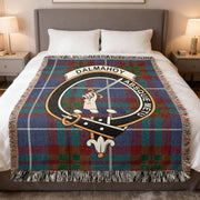 Dalmahoy Clan Scottish Tartan Woven Blanket