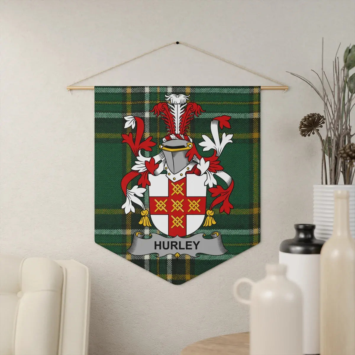 Family Crest Wall Hanging Personalized Product