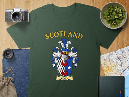 Scotland Family Crest T-Shirt Criery product type