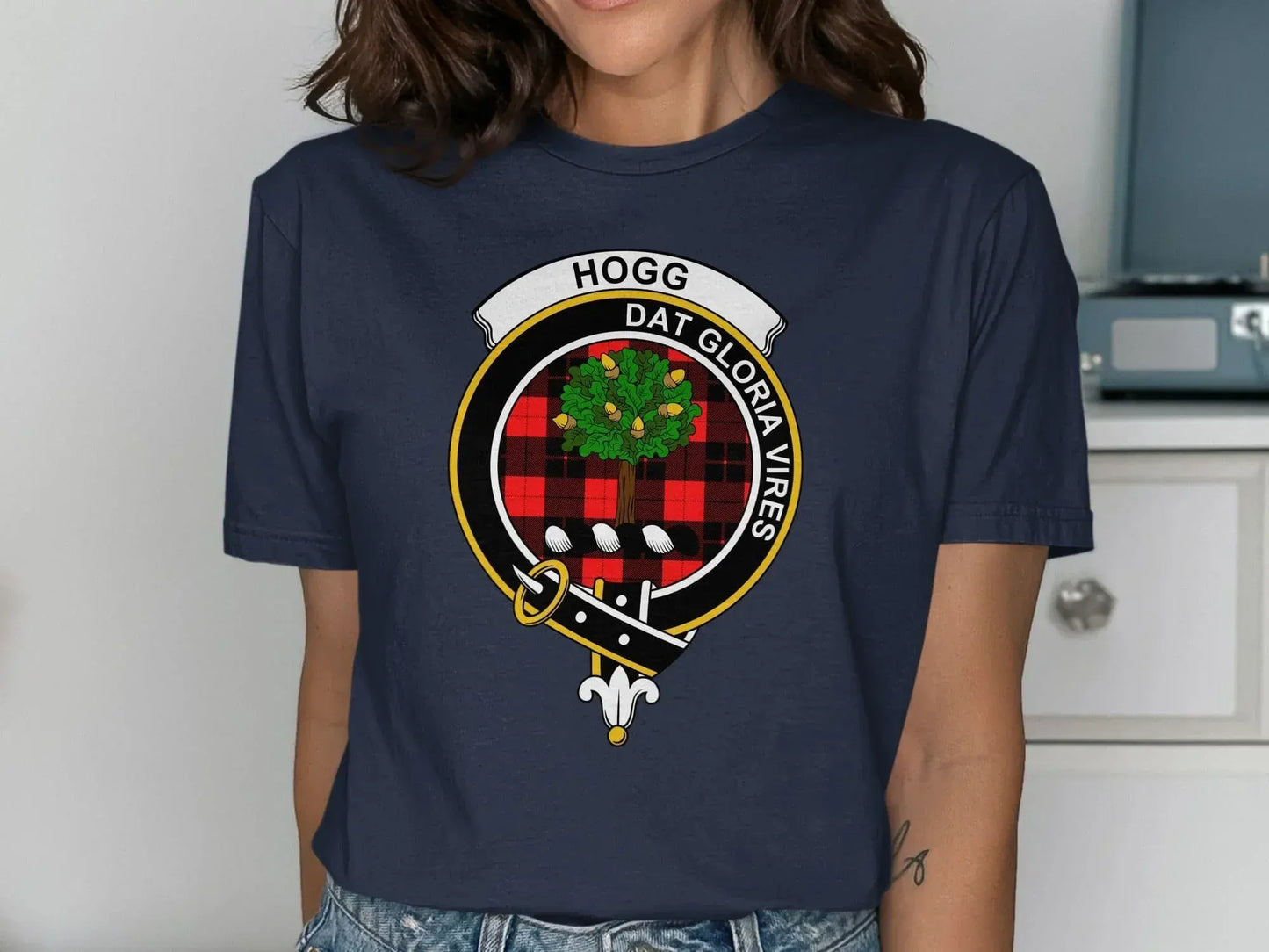 Clan Hogg Crest Shield Emblem Graphic Tee product