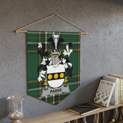 Parke Scottish Tartan Plaid Family Crest product type