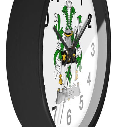 Custom Irish Coat of Arms Wall Clock - Celtic Ancestry Gifts