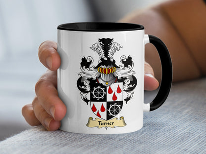 Turner Scottish Clan Coat of Arms Mug - Living Stone Gifts