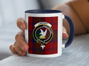 Lindsay Clan Tartan Accent Mug – Scottish Heritage | 11 oz & 15 oz